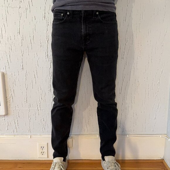 Madewell Men's Relaxed Taper Jeans 30x32 Black - Picture 1 of 6